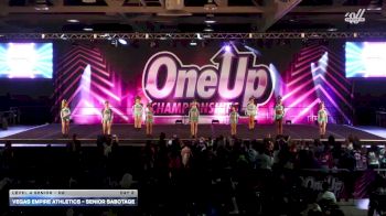 Vegas Empire Athletics - Senior Sabotage [2025 L4 Senior - D2 Day 2] 2025 One Up SoCal Nationals