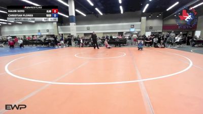 165 lbs Consi Of 4 - Kaleb Soto, Alamo City Wrestling Club vs Christian Flores, Warrior Trained Wrestling