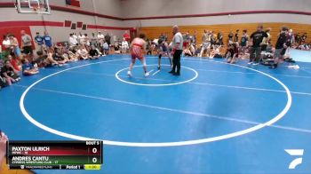 133 lbs Round 2 (6 Team) - Paxton Ulrich, MPWC vs Andres Cantu, Cypress Wrestling Club