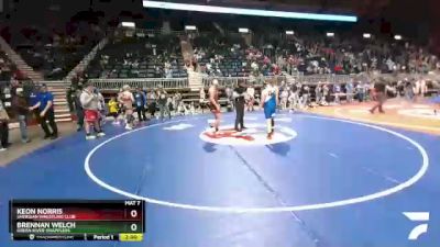 187 lbs Semifinal - Keon Norris, Sheridan Wrestling Club vs Brennan Welch, Green River Grapplers