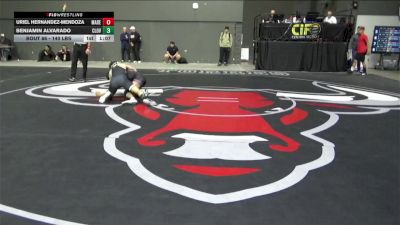 140 lbs Round Of 32 - Uriel Hernandez-Mendoza, Madera South vs Benjamin Alvarado, Clovis East