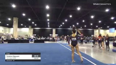 Taralyn Nguyen - Floor, Technique #848 - 2021 USA Gymnastics Development Program National Championships