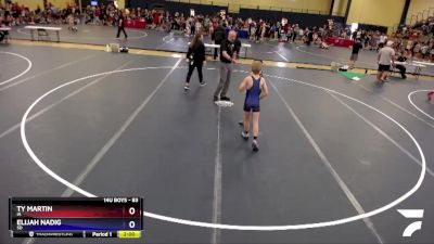 83 lbs Semifinal - Ty Martin, IA vs Elijah Nadig, SD