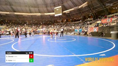 Quarterfinal - Drake Bower, Indian Creek Wrestling Club vs Steve Islas, Tuscon Cyclones