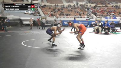 146 -D1 Champ. Round 1 - Seth Gonzales, Westwood High School vs Nicholas Meza, Cesar Chavez High School