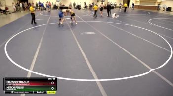 215 Championship Bracket Cons. Round 3 - Mitch Folks, Woodbury vs Maeson Tradup, Plainview Elgin Millville