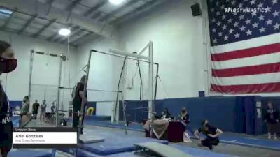 Ariel Gonzales - Bars, Iron Cross Gymnastic - 2021 Region 3 Women's Championships