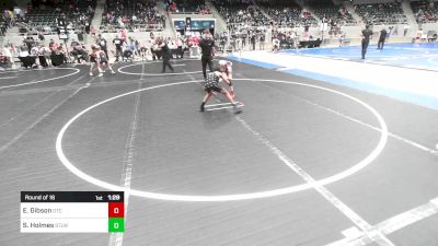 76 lbs Round Of 16 - Ezra Gibson, Owasso Takedown Club vs Shion Holmes, Stl Warriors