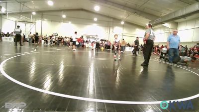 55 lbs Quarterfinal - Kameron Beetz, Keystone Kids Wrestling Club vs Archer Collett, Eufaula Ironheads Wrestling Club