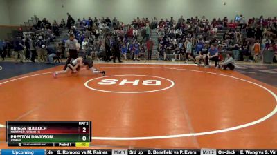 105 lbs Round 1 - Briggs Bulloch, Mortimer Jordan HS vs Preston Davidson, Athens