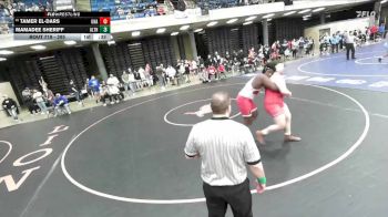 285 lbs Cons. Round 2 - Tamer El-Dars, Unattached vs Mamadee Sheriff, Unattached