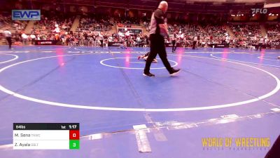 64 lbs Round Of 64 - Messias Sena, TNWC vs Zayden Ayala, Sebolt Wrestling Academy