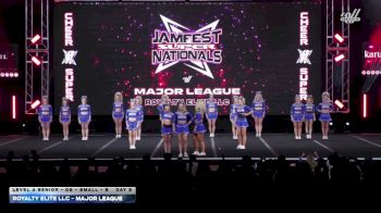 Royalty Elite LLC - Major League [2026 L4 Senior - D2 - Small - B DAY 2] 2026 JAMfest Cheer Super Nationals