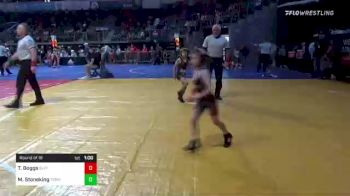 48 lbs Round Of 16 - Tristan Boggs, Slyfox Wrestling Academy vs Maverick Stoneking, Terminator Wrestling Academy