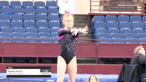 Natalie Martin - Floor, Buckeye Gymnastics - 2020 Metroplex Challenge