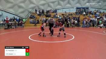 85 lbs Consolation - Gunner Hanson, Freedom vs Malaya Quear, New Castle