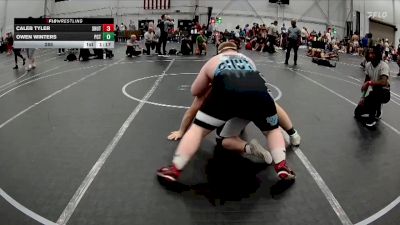 285 lbs Round 5 (6 Team) - Caleb Tyler, Team Shutt Garnett Trained vs Owen Winters, Palm City Thundercats