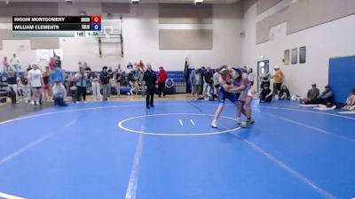138 lbs Champ. Round 3 - Riggin Montgomery, Brothers Of Steel Wrestling Club vs William Clements, Team Real Life Wrestling