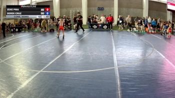 70-85 lbs Cons. Semis - Zeke Pina, Arizona vs Derek Cruz, California