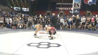 113 lbs Cons. Rd Of 64 - Evan Centeno, Utah vs Bennett Wachter, Ohio