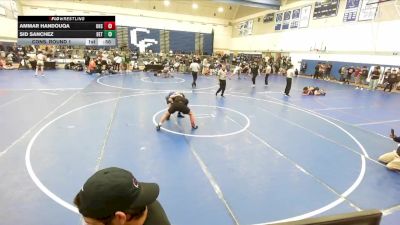 138 lbs Cons. Round 1 - Sid Sanchez, Artesia vs Ammar Handouqa, Upland High School