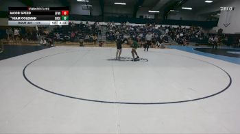 174 lbs Cons. Round 5 - Jacob Speed, Elizabethtown vs Kiam Coleman, Brockport