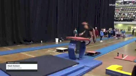 Madi Robben - Women's Group, St. Louis Gym Centre - 2021 Women's Xcel Region 4 Championships