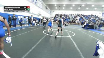 110 lbs Cons. Round 7 - Liliana Trujillo, Heritage vs Malaika Batdorf, Pioneer