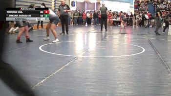 190 lbs Semifinal - Shauna Anderson, Thunder Ridge vs Rebecka Vail, Minico