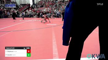 49 lbs Consi Of 8 #1 - TrüE Dejesus, Team Of Hard Knox vs PC Smith, Pawhuska Elks Takedown