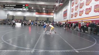 113 lbs Semifinal - Rylan Seacrist, Brecksville-Broadview Hts. vs Thiago Silva, Buchanan