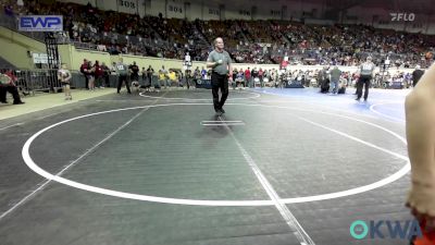 55 lbs Consi Of 8 #1 - Michael Petro, Cowboy Wrestling Club vs Frank Petro, Cowboy Wrestling Club