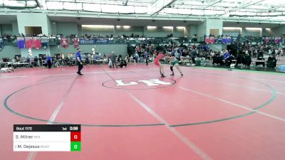 138 lbs Consi Of 8 #2 - Sophia Milner, Norwich Free Academy vs Myalis Dejesus, Maloney