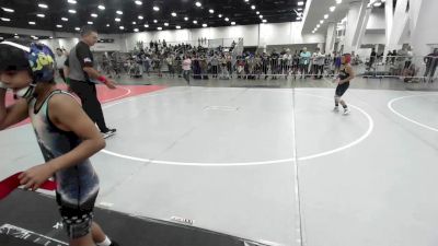 74 lbs Quarterfinal - Cirrus Villarruel, McKinleyville Panthers vs Paxton Valladolid, Silverback WC