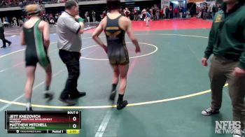 135 lbs Champ. Round 1 - Matthew Mitchell, Colony High School vs Jett Knezovich, Student Wrestling Development Program