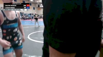 120-126 lbs Cons. Sub-semis - Calvin Purcell, Skyline Wrestling Club vs Austin Moody, Lewiston Wrestling Club