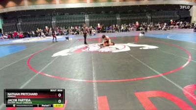 126 lbs Cons. Round 6 - Jacob Partida, Golden Valley (Merced) vs Nathan Pritchard, Fernley