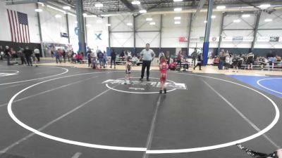 46 lbs Quarterfinal - Kane Ragsac, Mat Rats Rebooted vs Bentley Coberly, Lebanon Mat Club