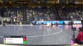 149 lbs Semifinal - Graham Rooks, Indiana vs Noah Castillo, Chattanooga