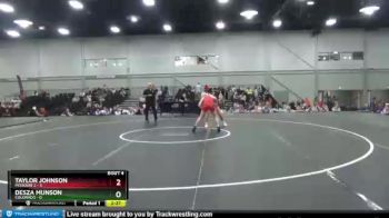 144 lbs Quarterfinals (8 Team) - Taylor Johnson, Missouri 2 vs Desza Munson, Colorado