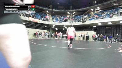 190 lbs Champ. Round 3 - Liana Zimmer, Unattached vs Nadine Spandiary, Unattached