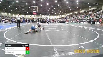 106 lbs Round Of 32 - Ashlyn Hemm, USA Gold vs Lily Lane, Rollers Academy Of Wrestling