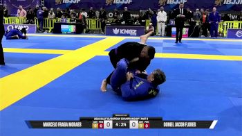 Doniel Jacob Flores vs Marcelo Fraga Moraes 2026 European Jiu-Jitsu IBJJF Championship