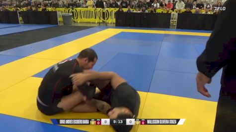 Wallisson Oliveira Souza vs Jorge Andres Escudero Barba 2024 World IBJJF Jiu-Jitsu No-Gi Championship