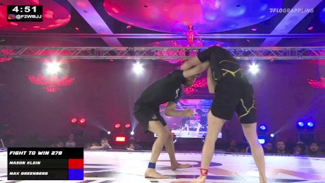 Max Greenberg vs Mason Klein 2025 Fight to Win 279