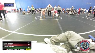 80 lbs Semis (4 Team) - Abel Corns, OpenMats Wrestling Club vs Aidyn Bryant, Midwest Gold