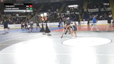107 lbs Quarterfinal - Elsa Scott, Sharon vs Cassie Andrade, Excel Academy
