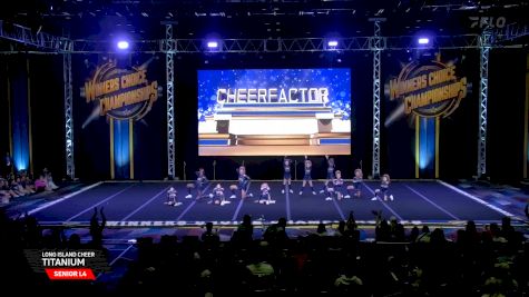 Long Island Cheer - Titanium [2026 Senior L4 Day 2] 2026 Winner's Choice Live at Foxwoods