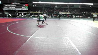 285 lbs Consi Of 8 #1 - Zachary Bailey, Life vs Joey Baronick, Mercyhurst
