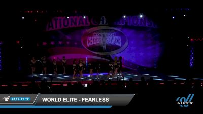 World Elite - Fearless [2022 L2 Youth - Small - B Day 1] 2022 American Cheer Power Columbus Grand Nationals